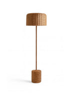 Cane Rattan Floor Lamp