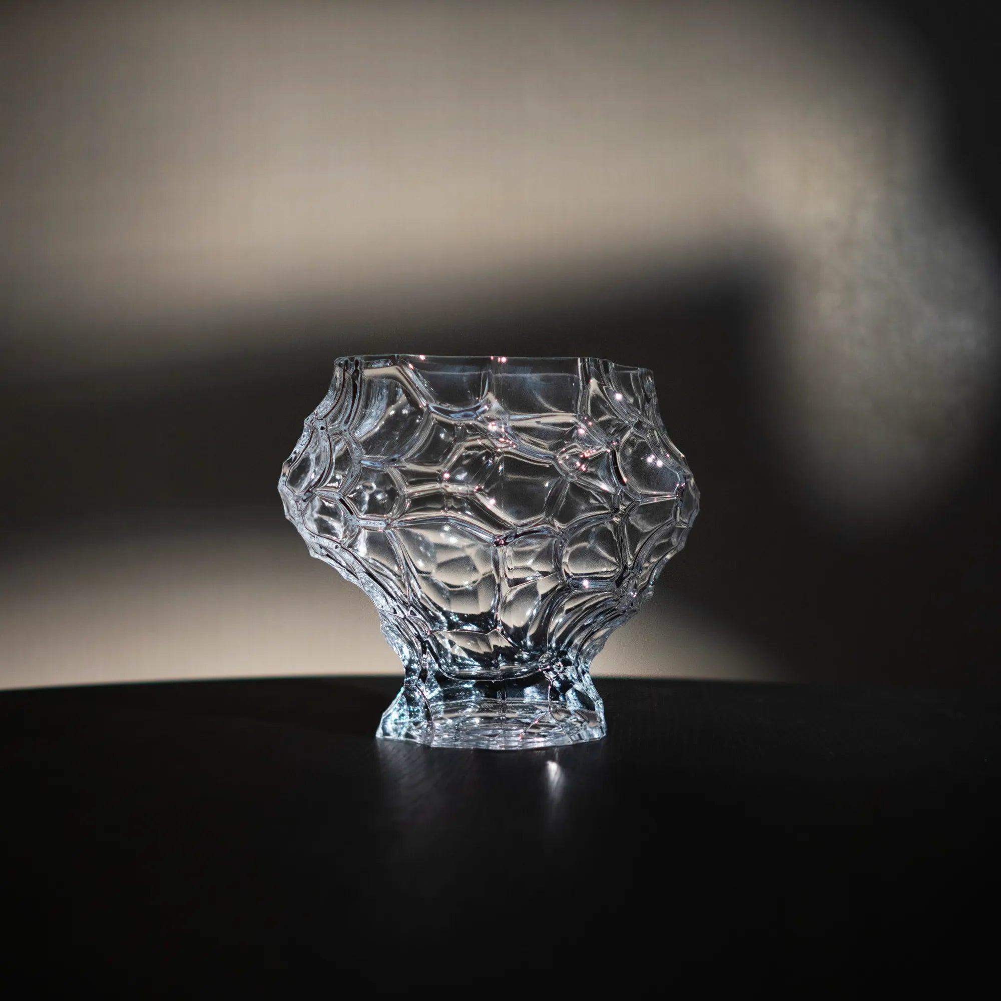 Handcrafted ceramic Canyon Vase - Medi in earthy tones and textured finish
