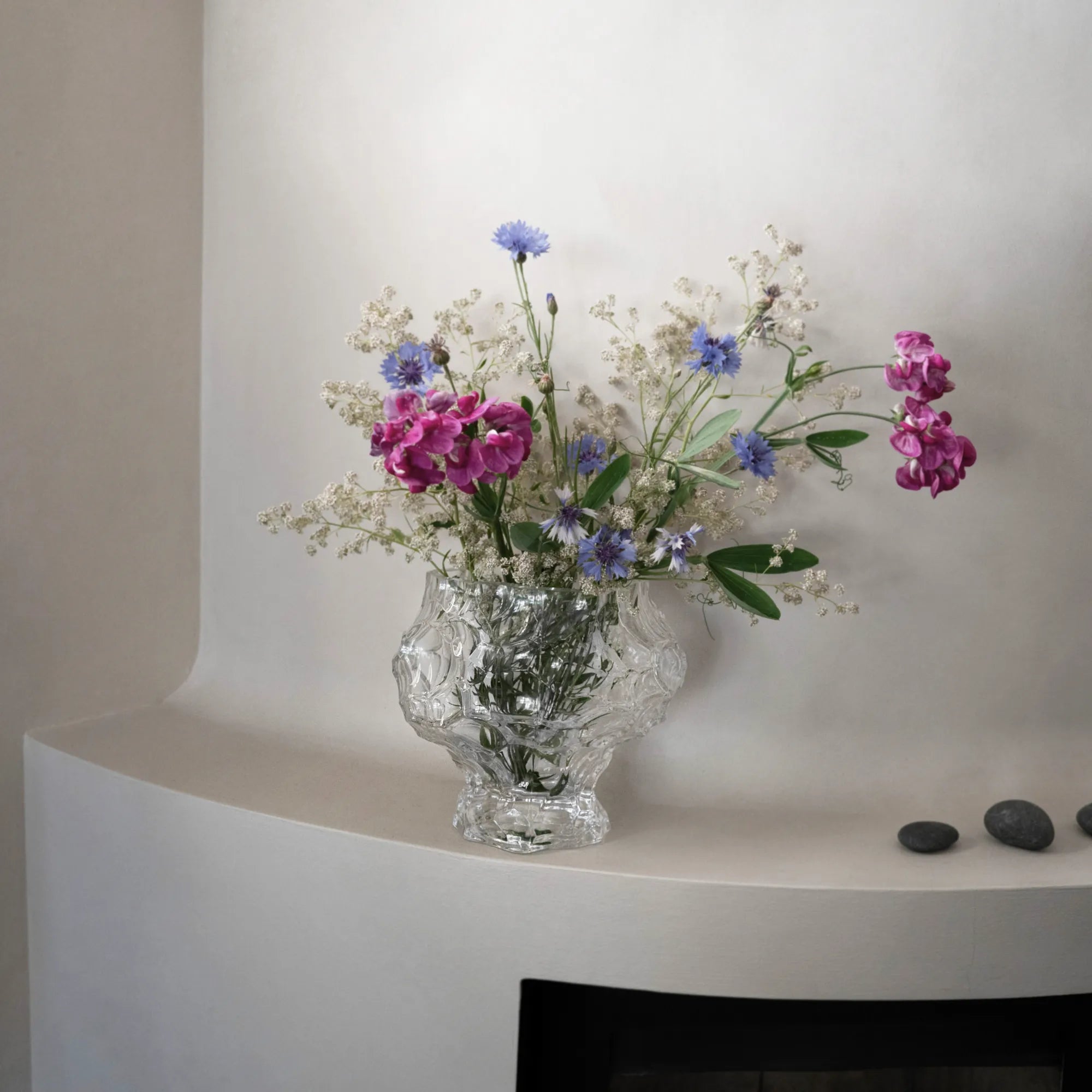 Close-up of the intricate details and patterns on the Canyon Vase - Medi