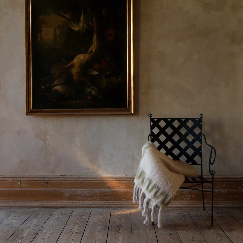 Frame Mohair Throw - THAT COOL LIVING