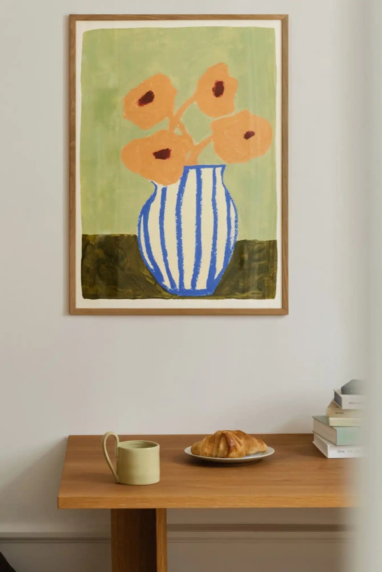 Pink Flowers - Art Print by The Poster Club - THAT COOL LIVING