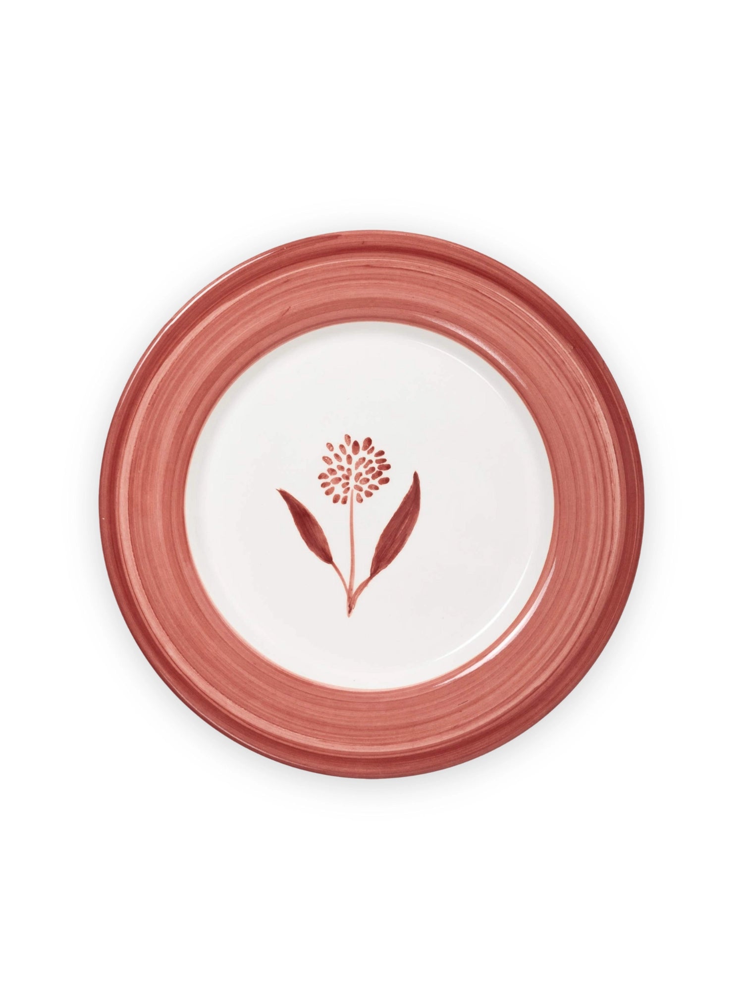 Cecilia Hand-Painted Dinner Plate - Set of 4 by Valsa Home - THAT COOL LIVING