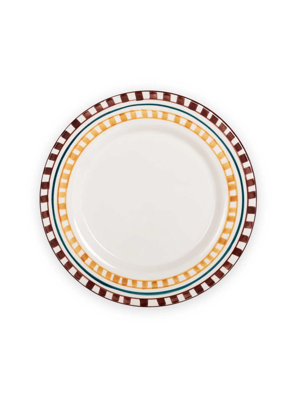 Charlotte Hand-Painted Dinner Plate - Set of 4