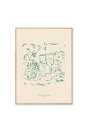 Cheese and Wine - Art Print