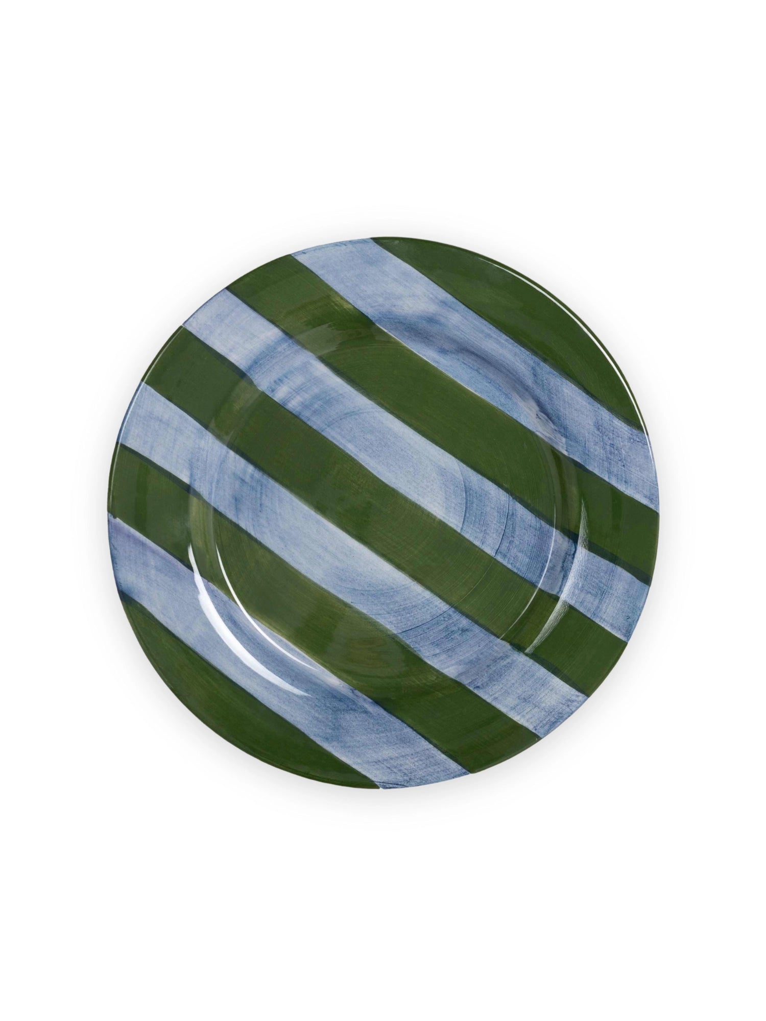 Clarice Hand-Painted Dinner Plate - Set of 4 by Valsa Home - THAT COOL LIVING