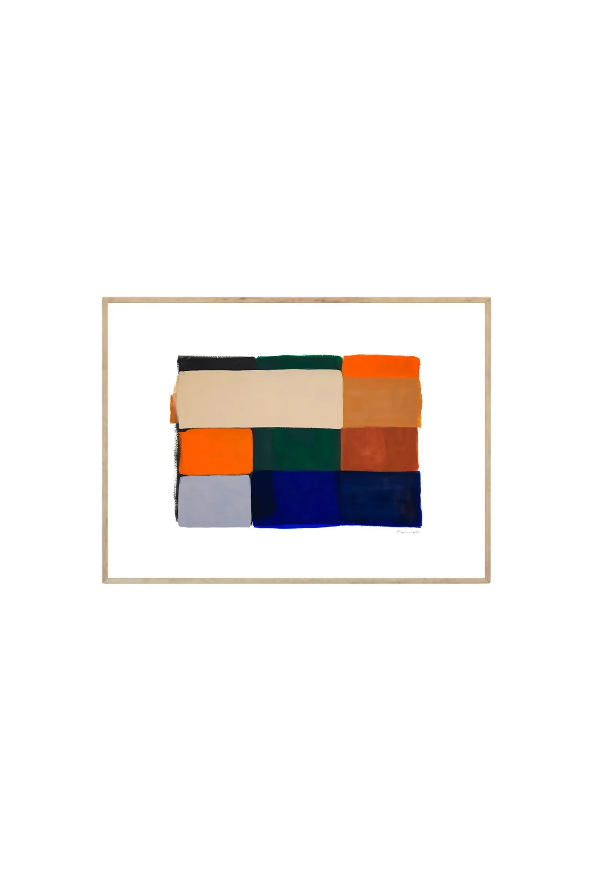 Colour Squares 01 - Art Print