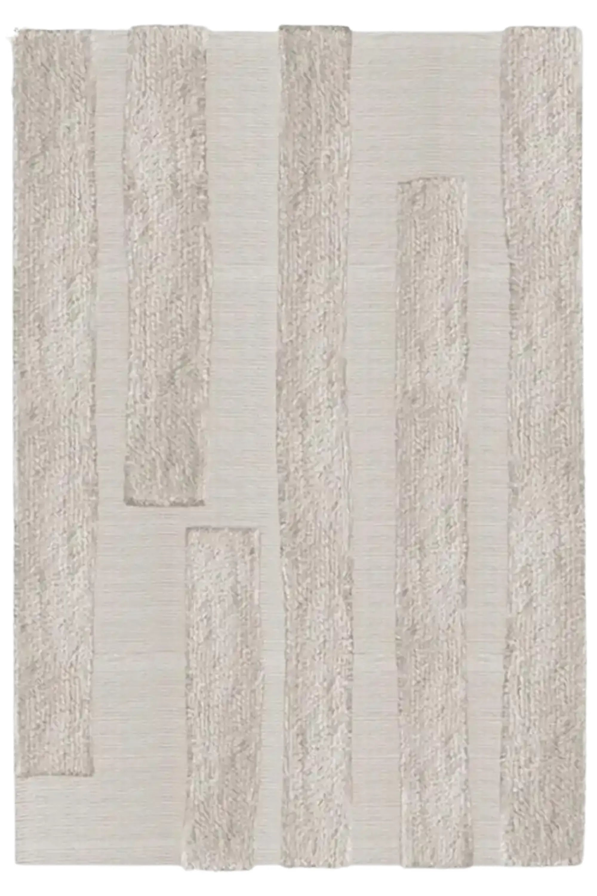 Punja Bricks Wool Rug