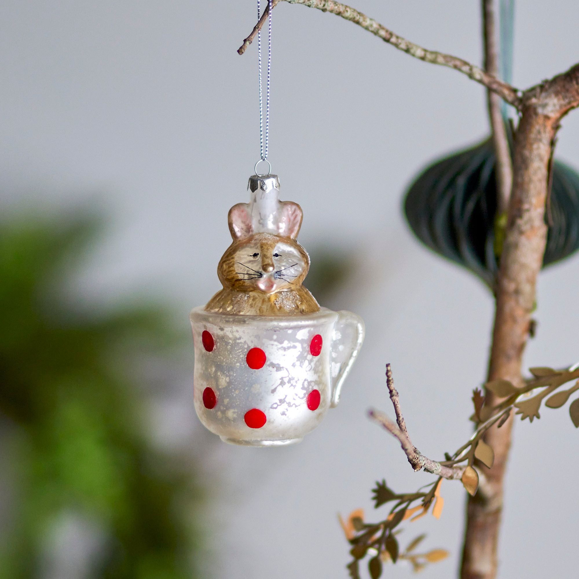 Cat Ornament - Set of 2