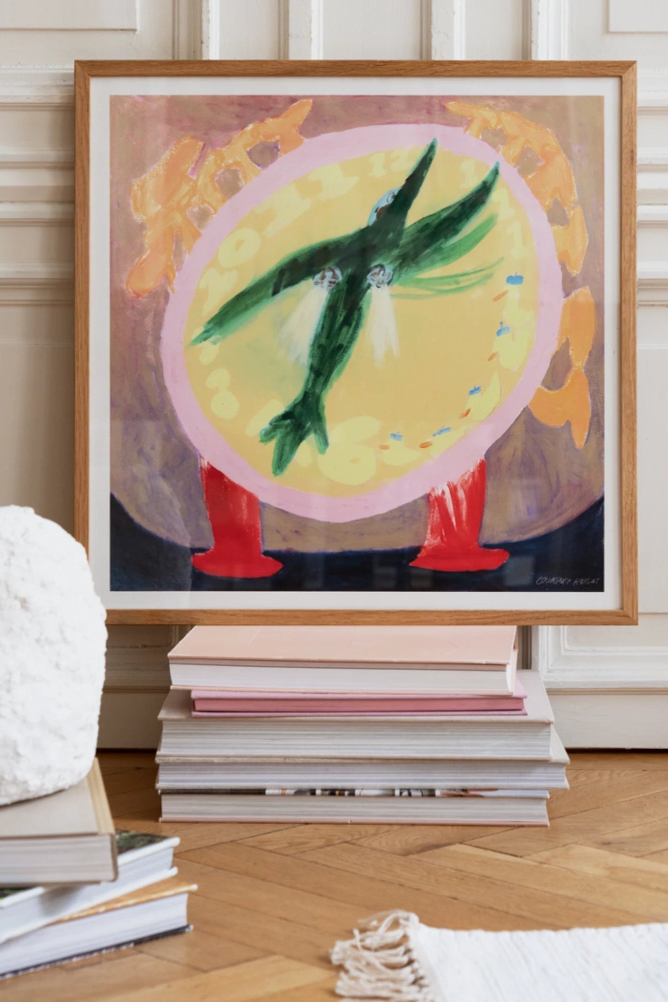 Flying through the Day - Art Print by The Poster Club - THAT COOL LIVING