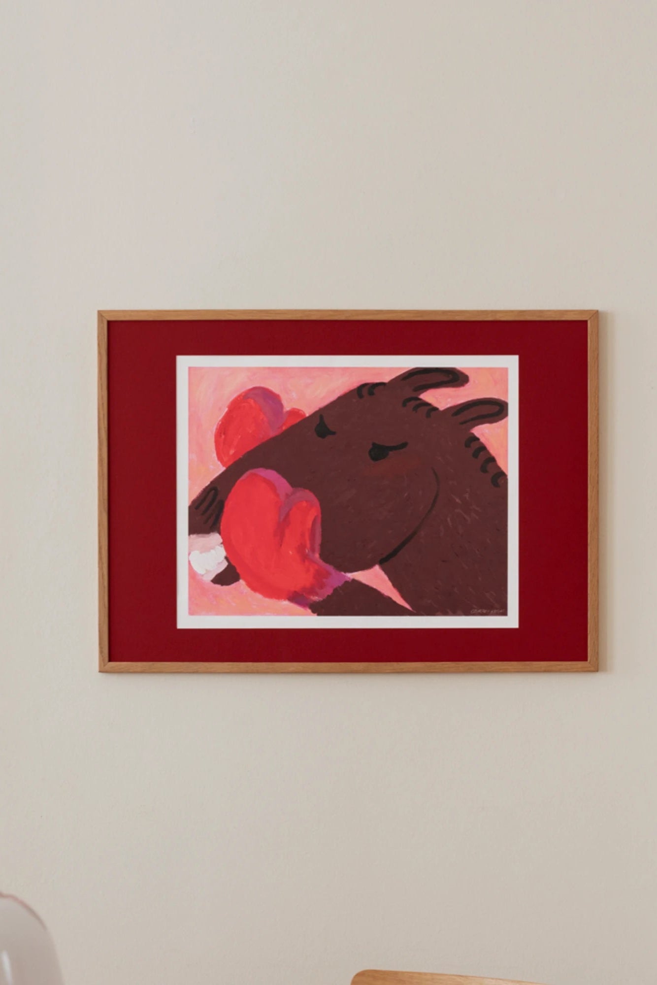 Horses Box Too - Art Print by The Poster Club - THAT COOL LIVING