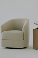 Covent Lounge Chair - Narrow upholstered in luxurious velvet fabric