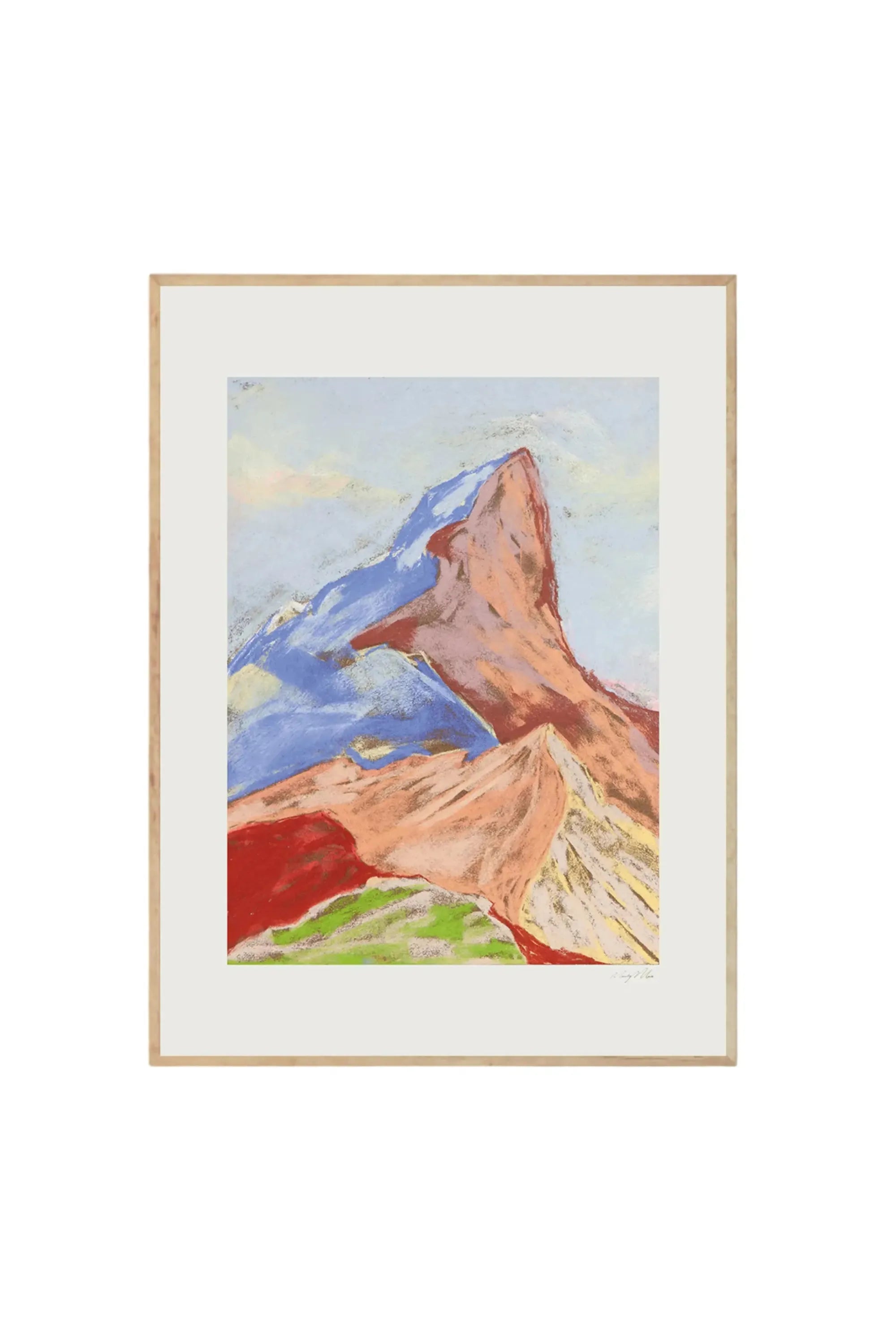 Cuillin Ridge IV - Art Print by The Poster Club - THAT COOL LIVING