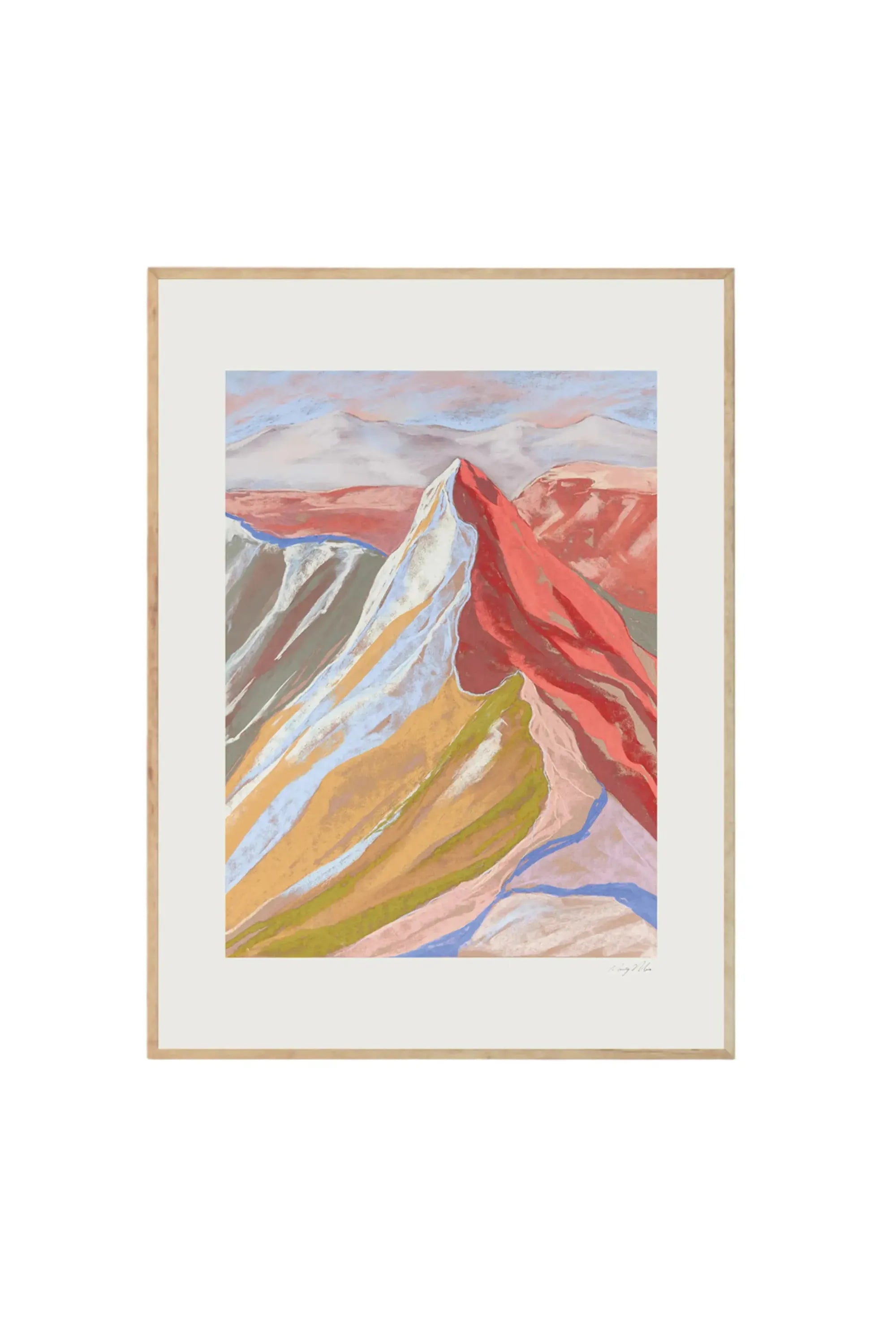 Cuillin Ridge I - Art Print by The Poster Club - THAT COOL LIVING