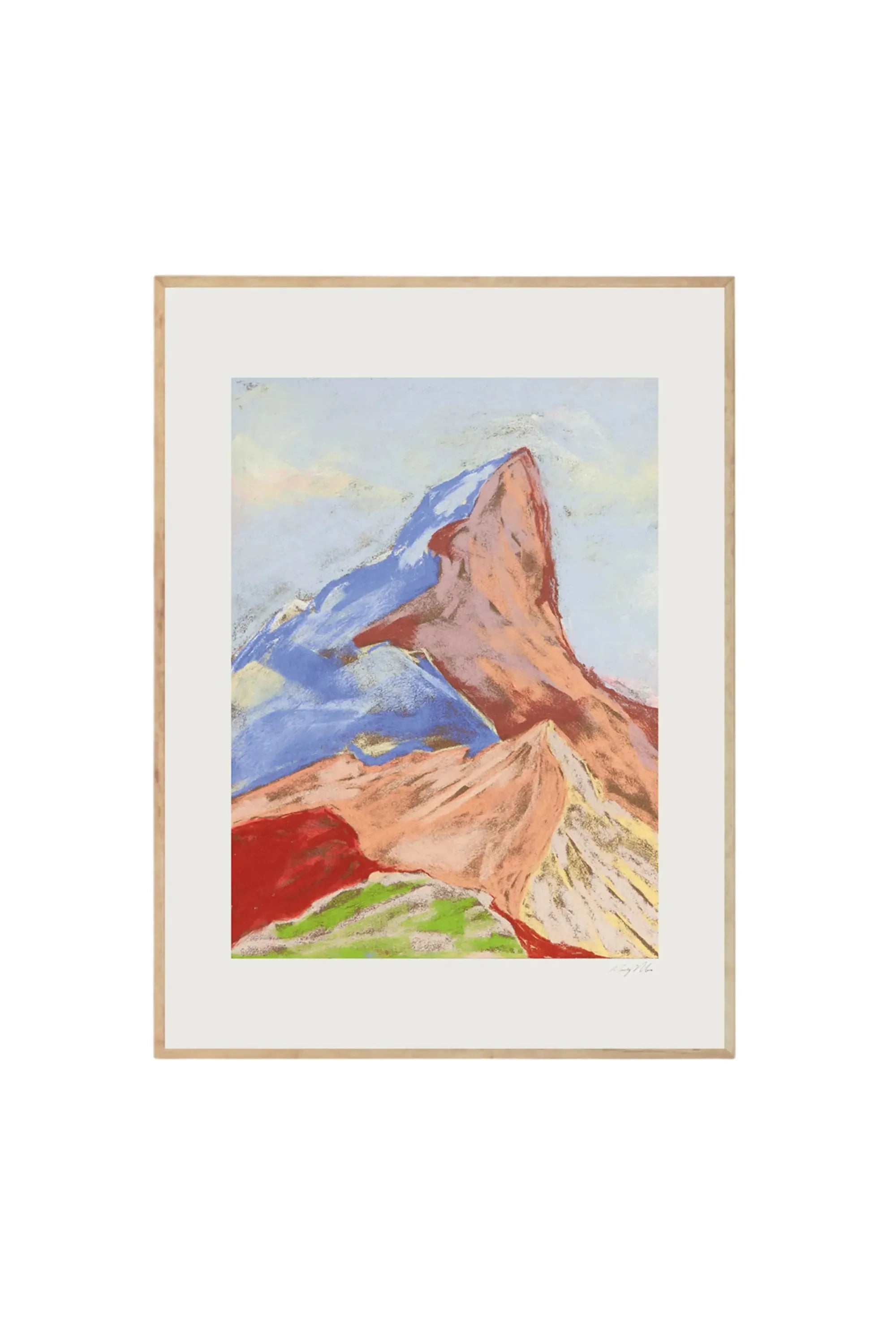 Cuillin Ridge VII - Art Print by The Poster Club - THAT COOL LIVING