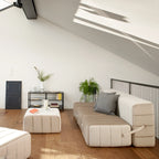 Curt Modular Sofa System - Fabric Jet - THAT COOL LIVING