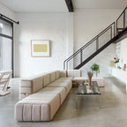 Curt Modular Sofa System - Fabric Jet - THAT COOL LIVING