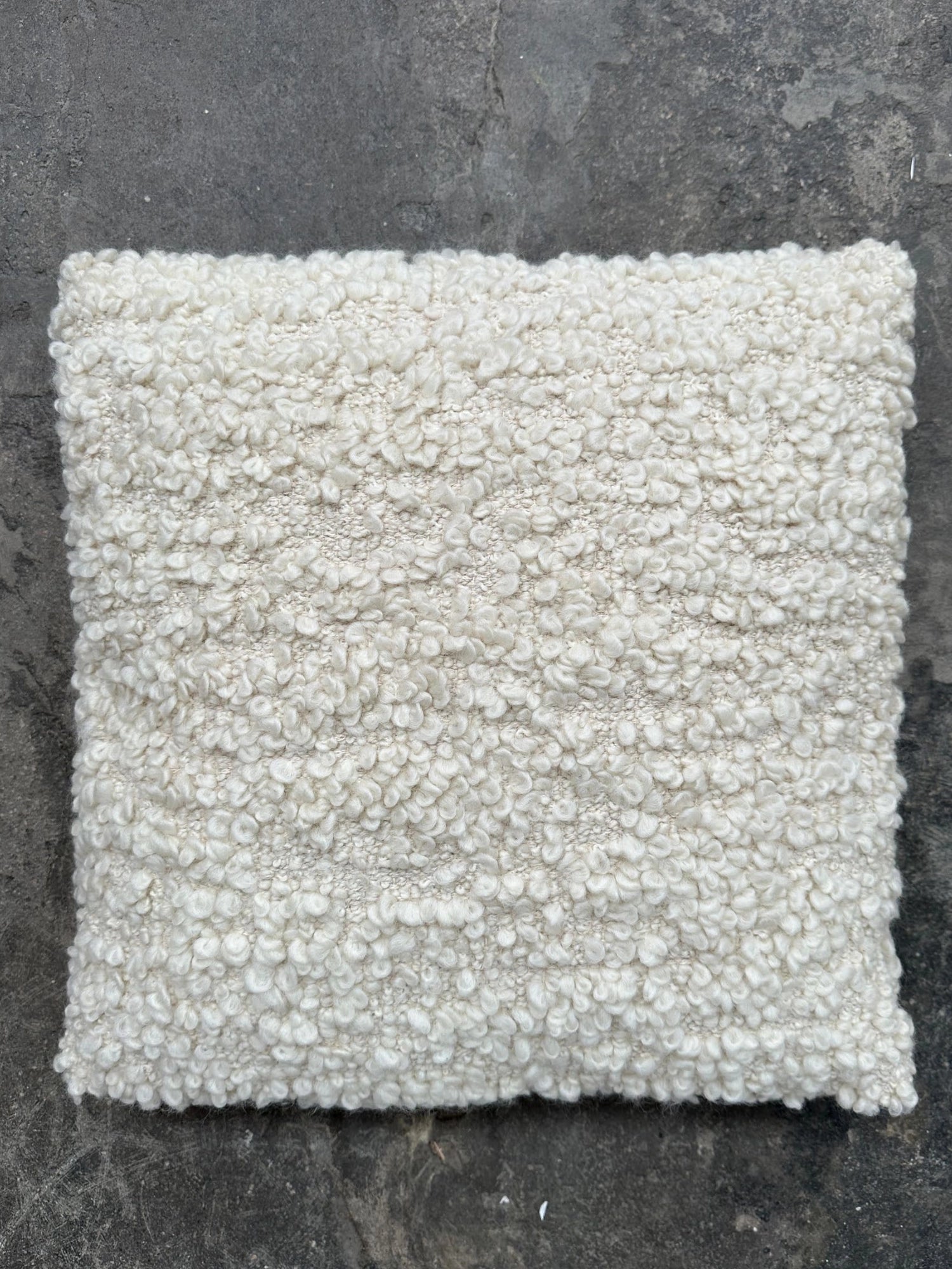 Levantin Boucle Throw Pillow by Tinted Objects - THAT COOL LIVING