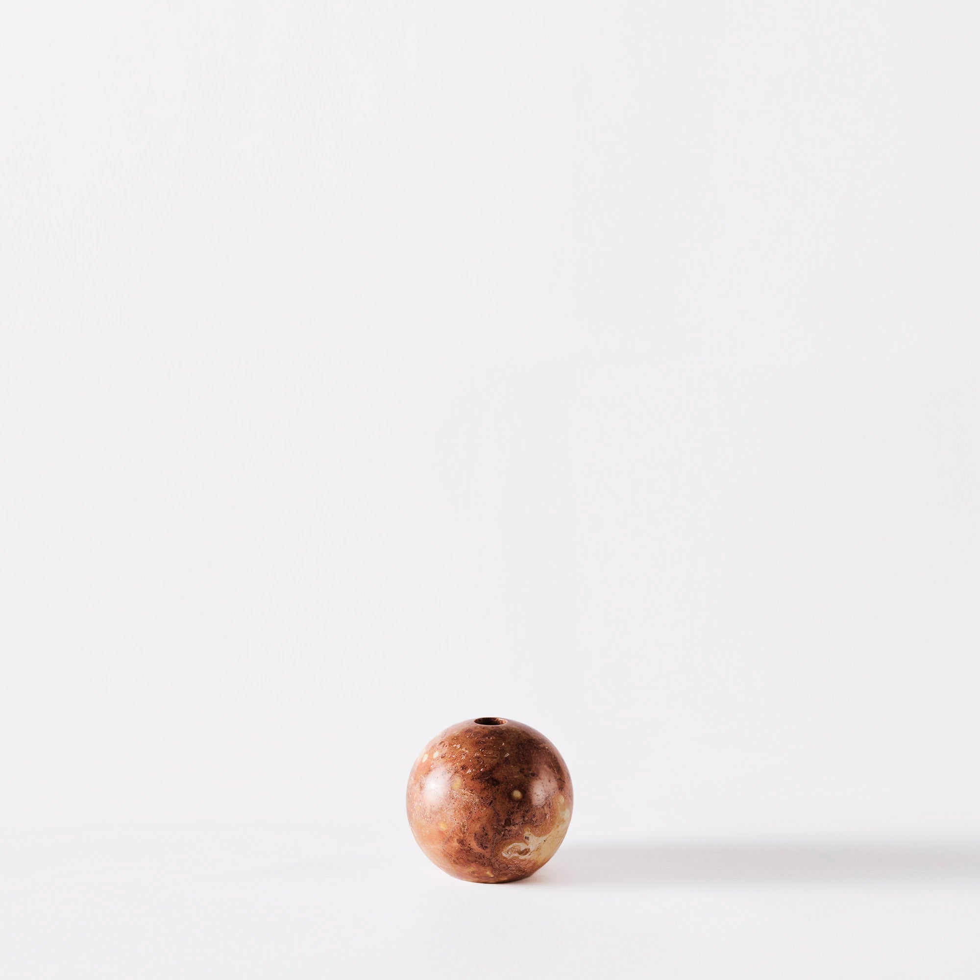 Sphere Candle Holder 12 Red - THAT COOL LIVING