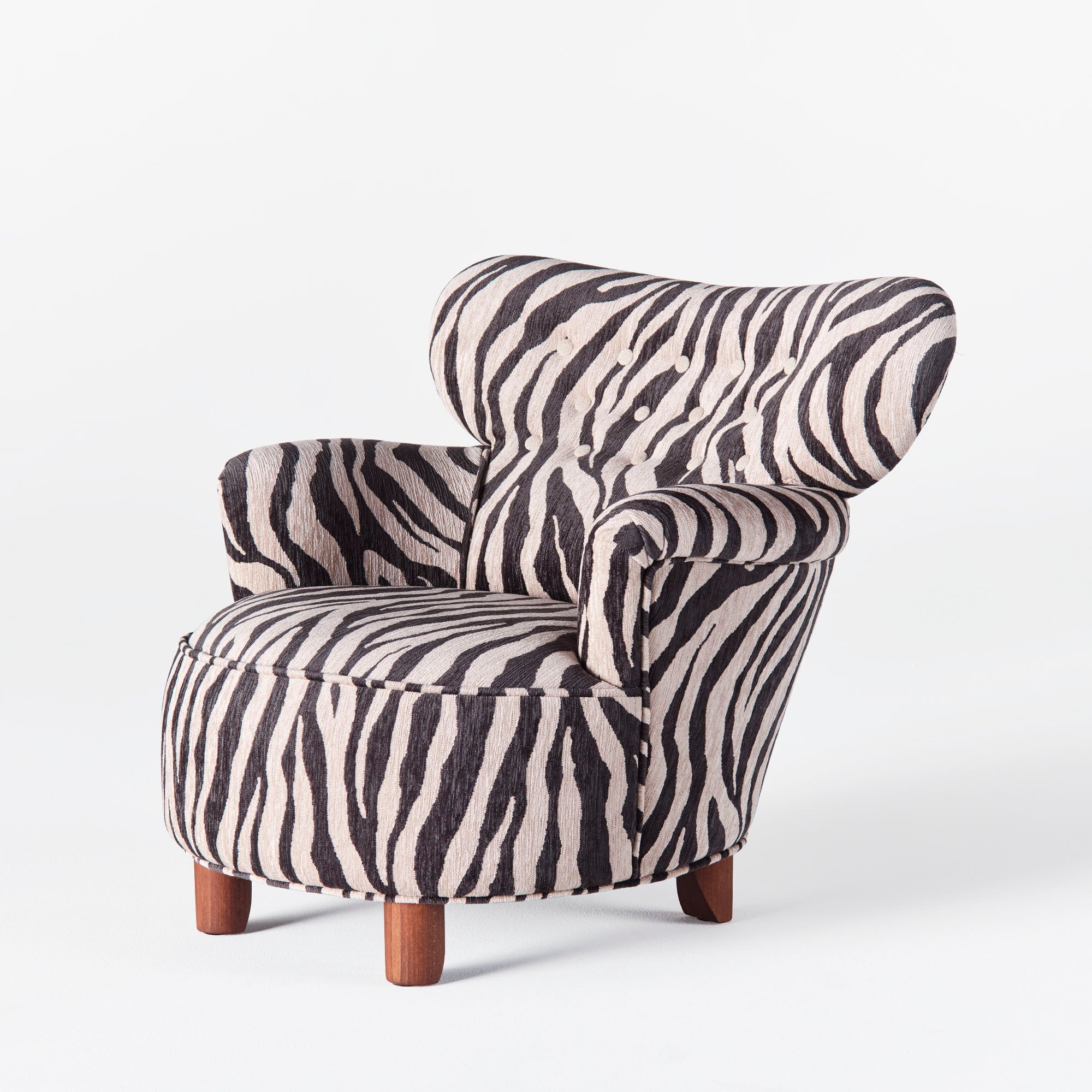 Elias Armchair - Zebra by Dusty Deco - THAT COOL LIVING