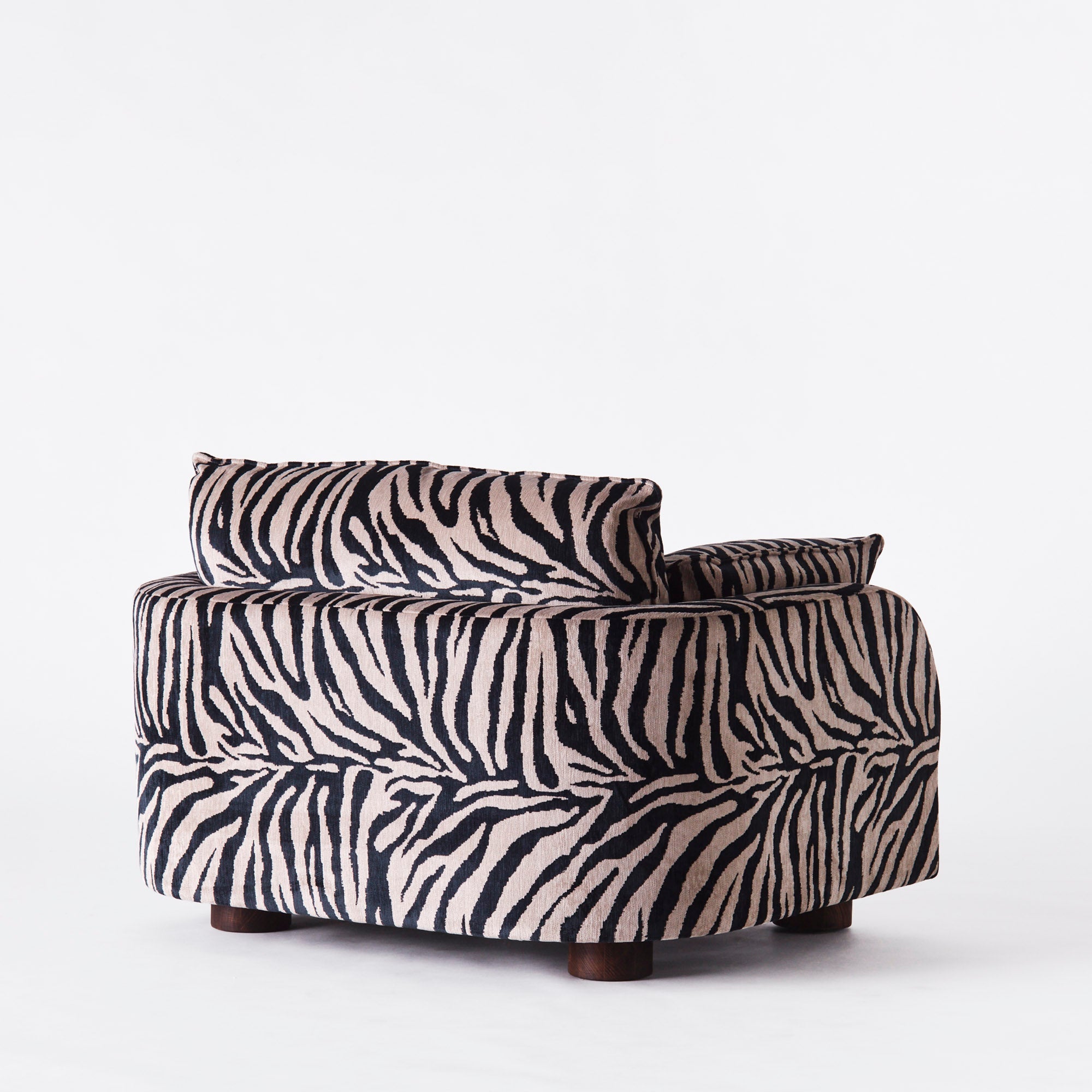 Miles Love Seat Zebra - THAT COOL LIVING