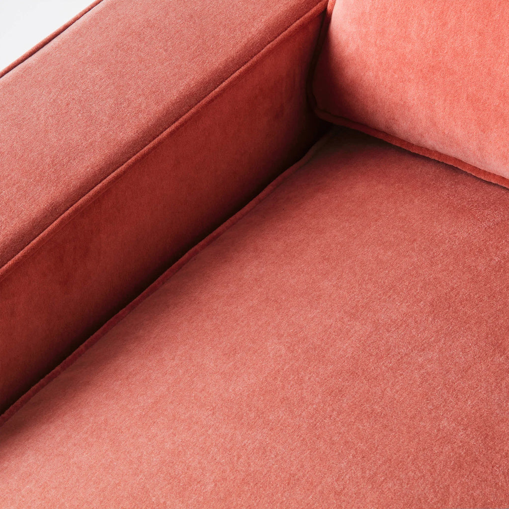 Lola Sofa Velvet Vintage Pink - THAT COOL LIVING