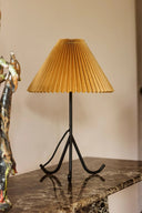  Close-up of the intricate base design of the Geraldine Table Lamp