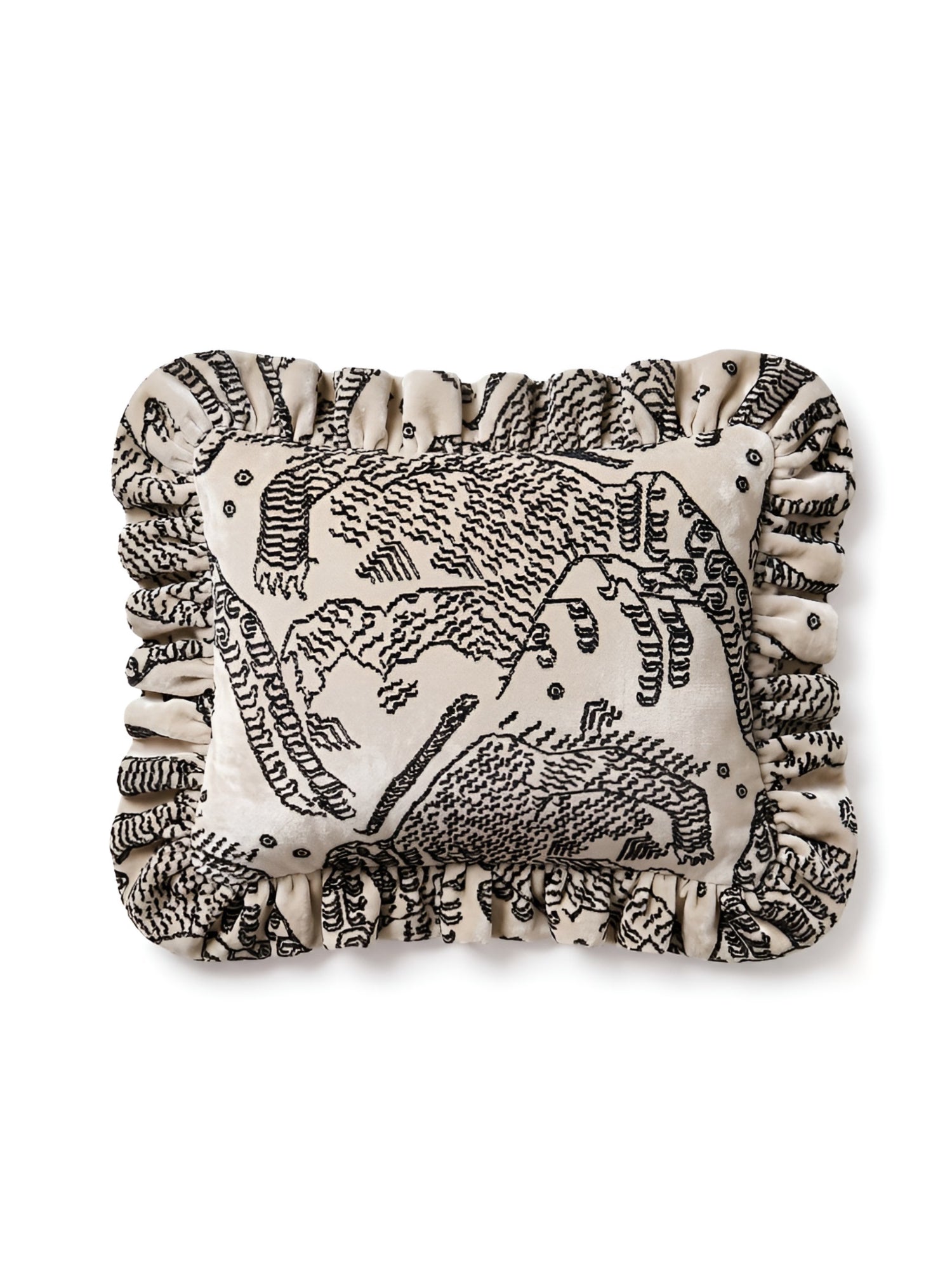Tiger Mountain Throw Pillow by TCL Studios - THAT COOL LIVING