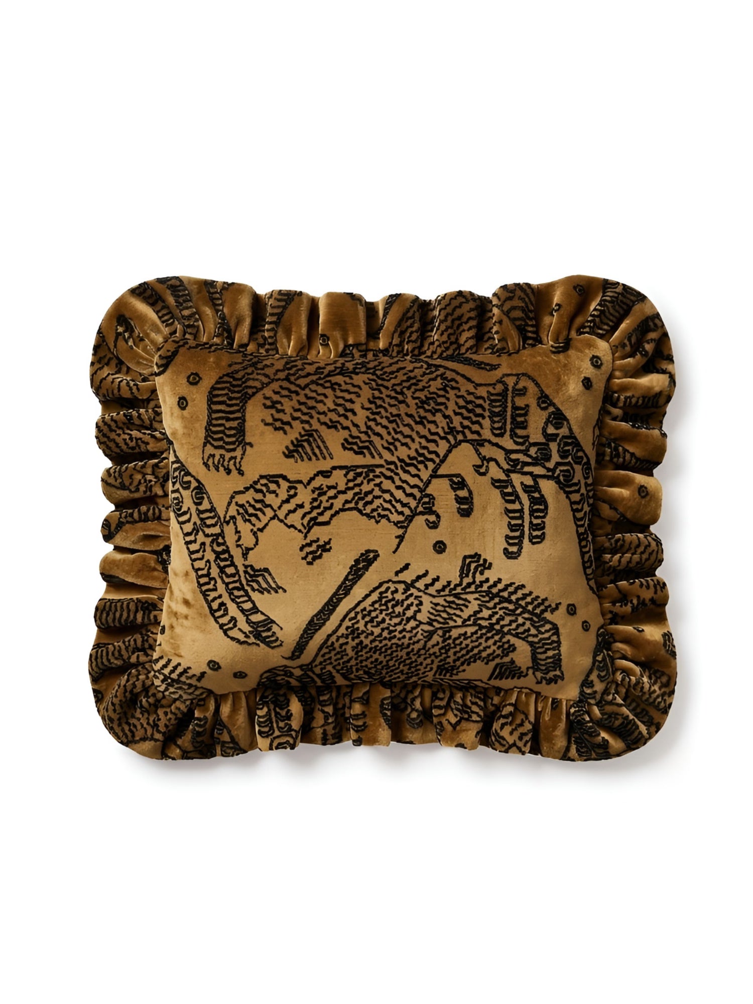 Tiger Mountain Throw Pillow by TCL Studios - THAT COOL LIVING