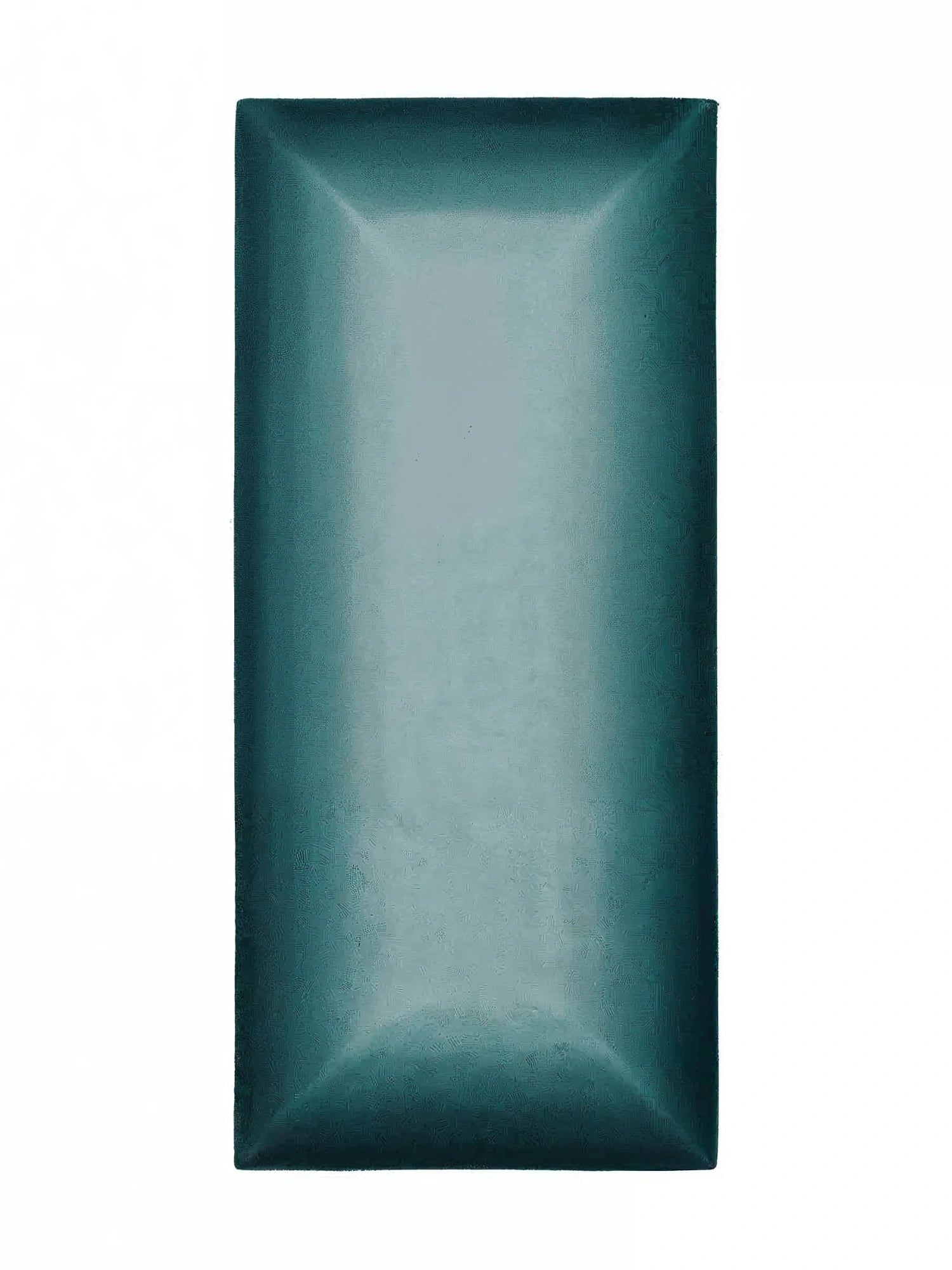 Degradé Border Turquoise Green Rug by alp_ - THAT COOL LIVING