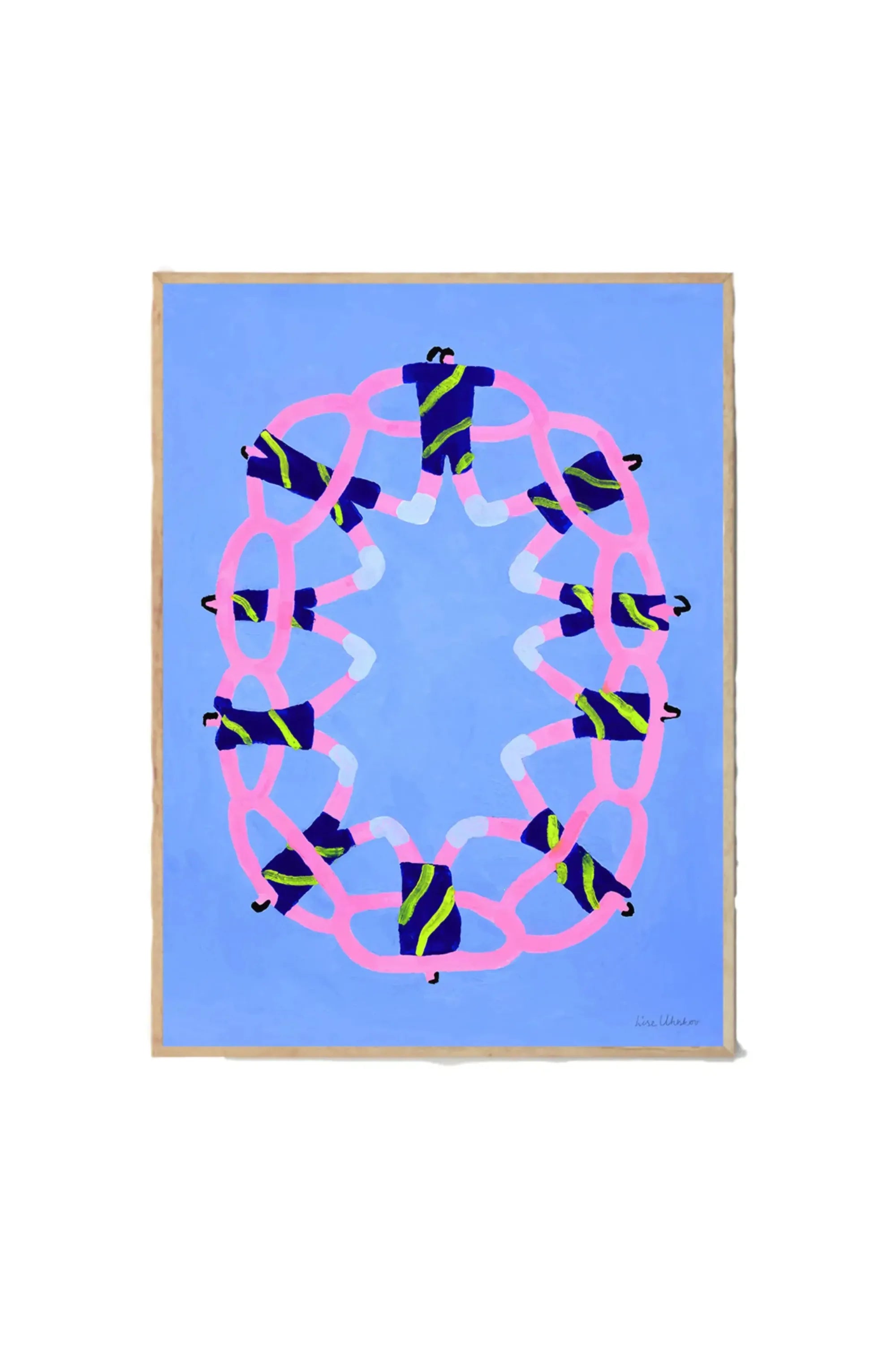 Dream Team - Art Print by The Poster Club - THAT COOL LIVING