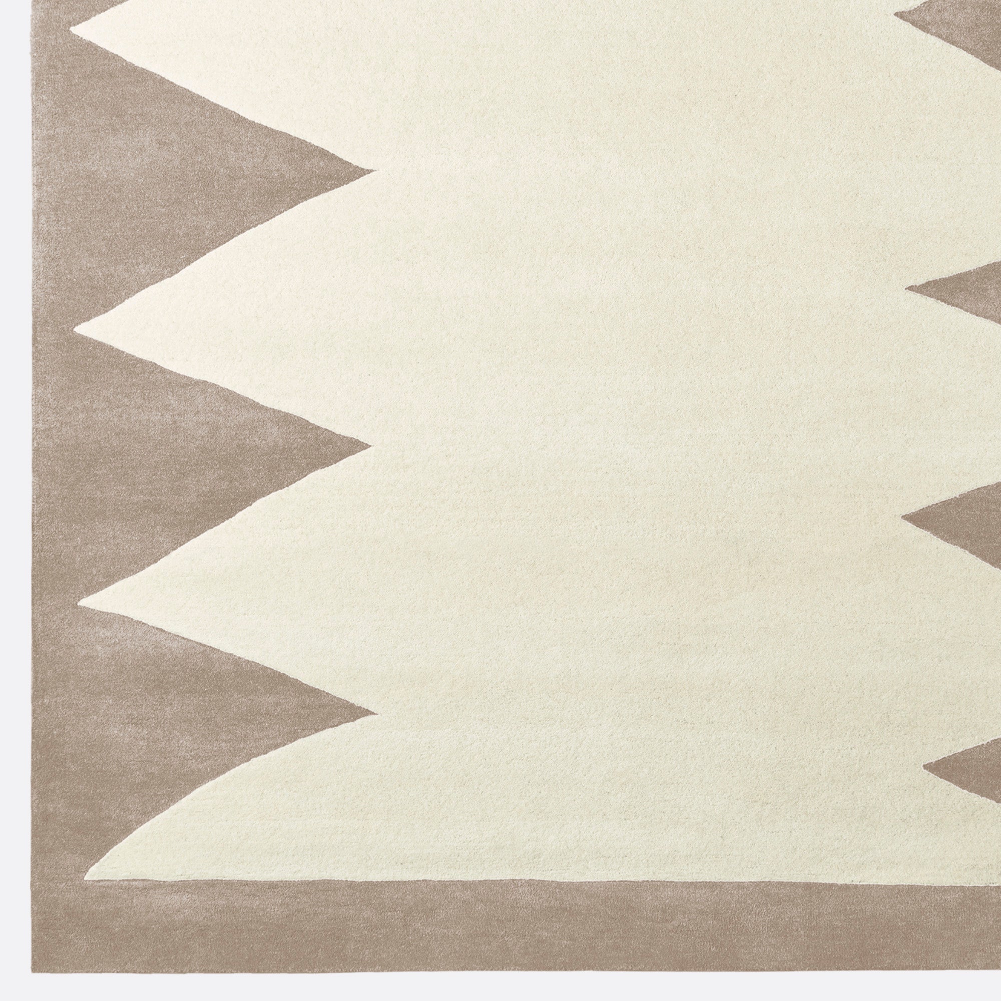 Zig Zag Beige Rug - THAT COOL LIVING