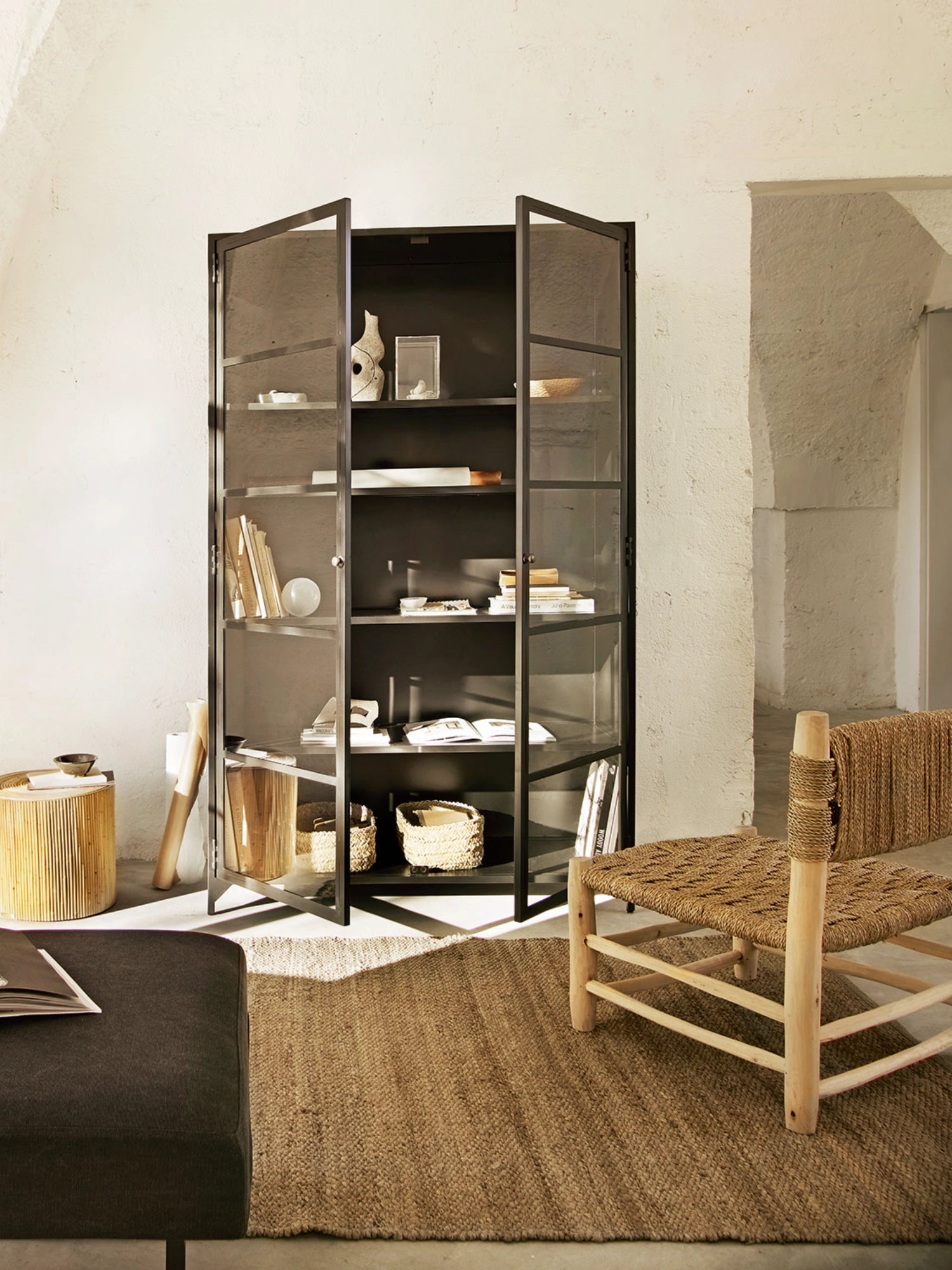 Metal 2-Door Cabinet by Tine K - THAT COOL LIVING