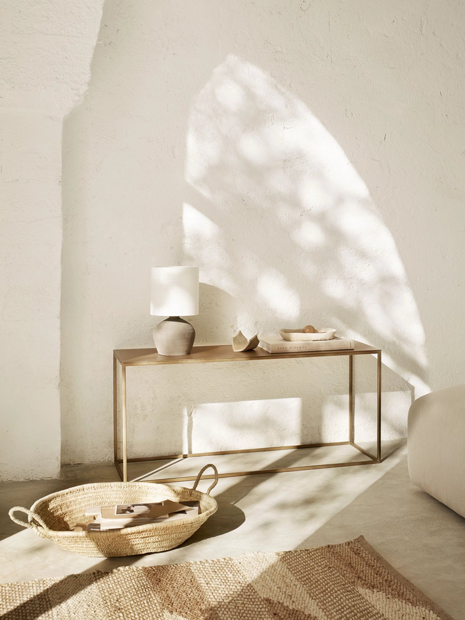 Metal Low Console Table by Tine K - THAT COOL LIVING