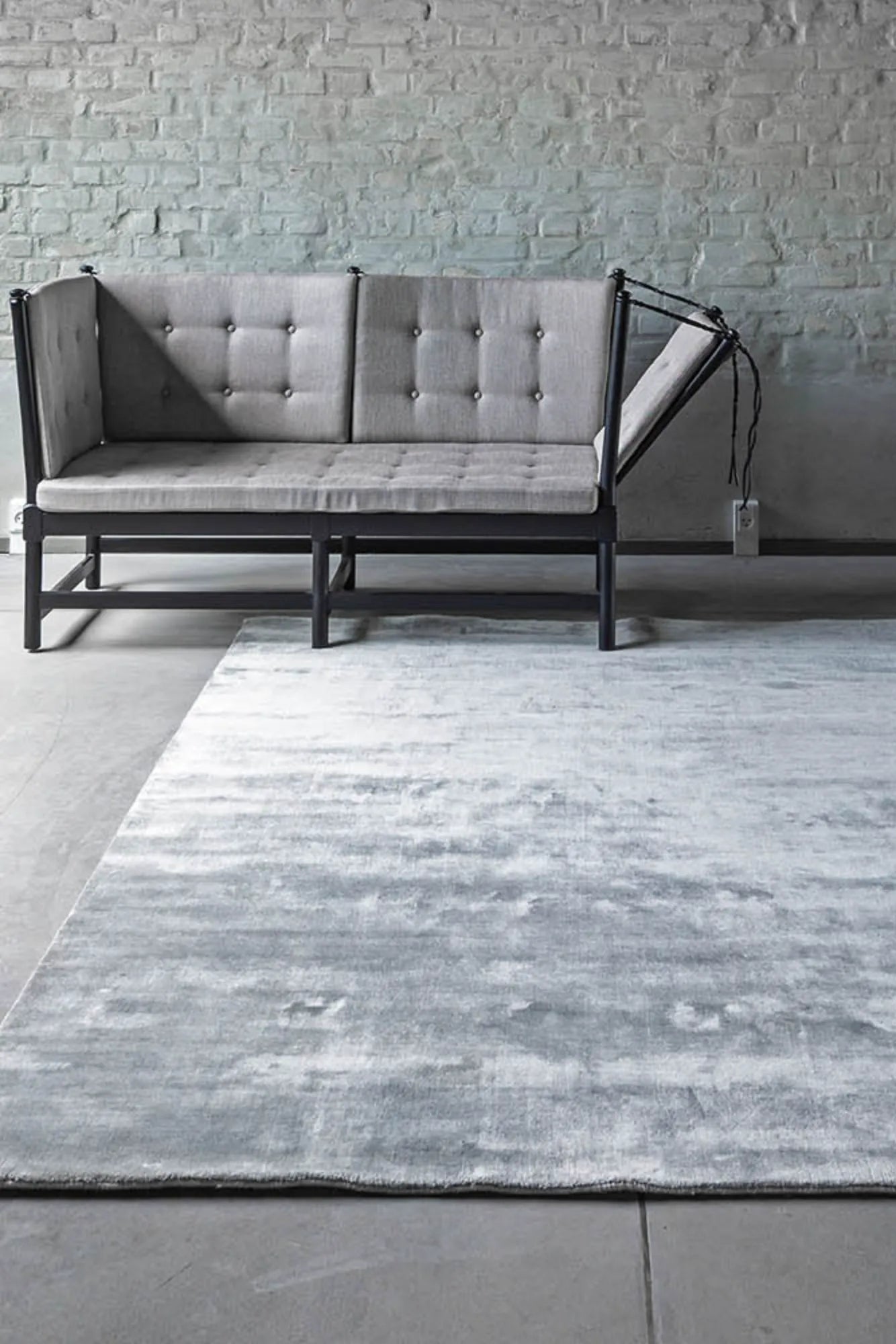 Stylish and versatile Earth Bamboo Rug suitable for both indoor and outdoor use