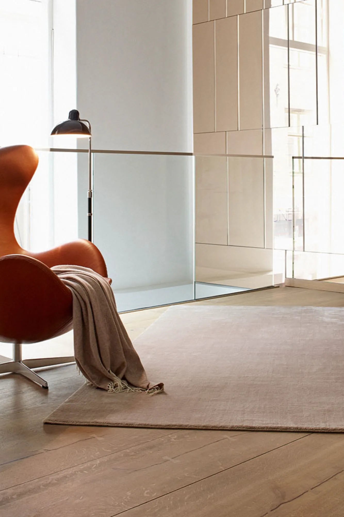 Natural and sustainable Earth Bamboo Rug designed to bring nature indoors