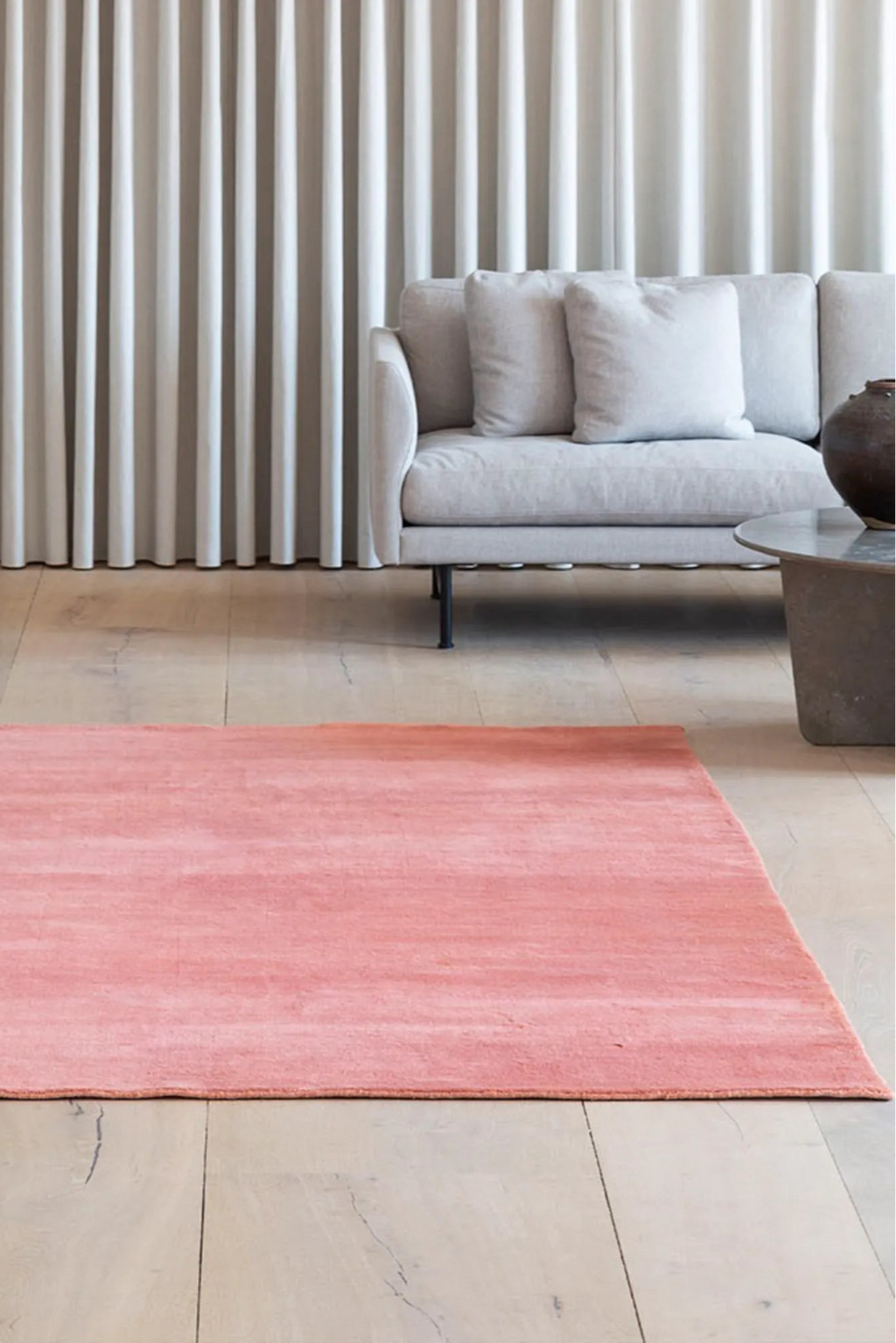  High-quality Earth Bamboo Rug with anti-slip backing for safety and comfort