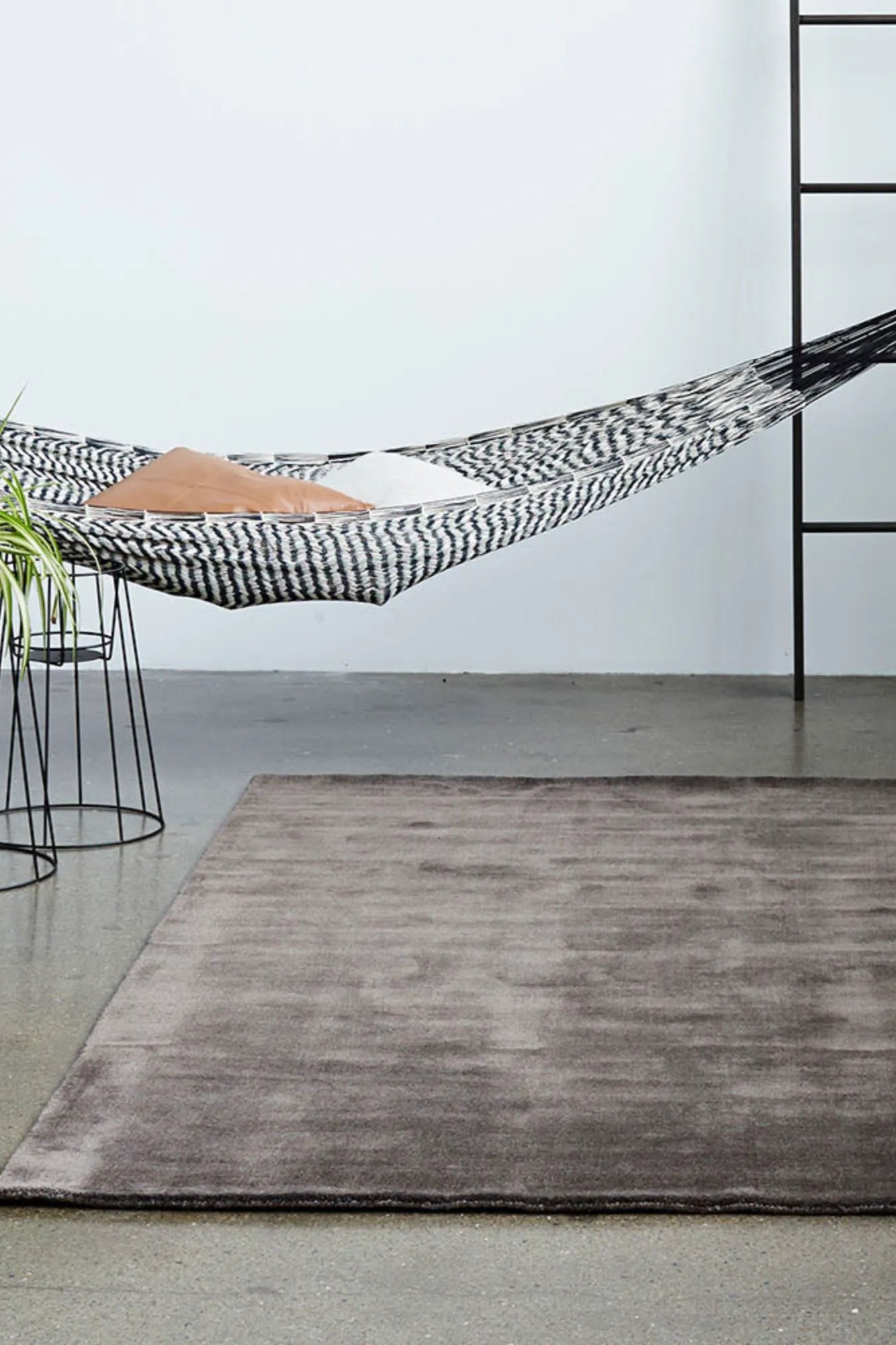 Eco-friendly Earth Bamboo Rug made from renewable bamboo fibers and natural dyes