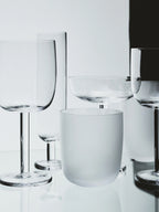 Base Frosted Glass Tumbler - Set of 4
