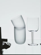 Base Frosted Glass Tumbler - Set of 4