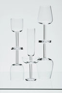 Base Curved White Wine Glass - Set of 4