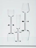 Base Curved White Wine Glass - Set of 4