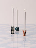 Chessboard Candle Holder - Set of 3
