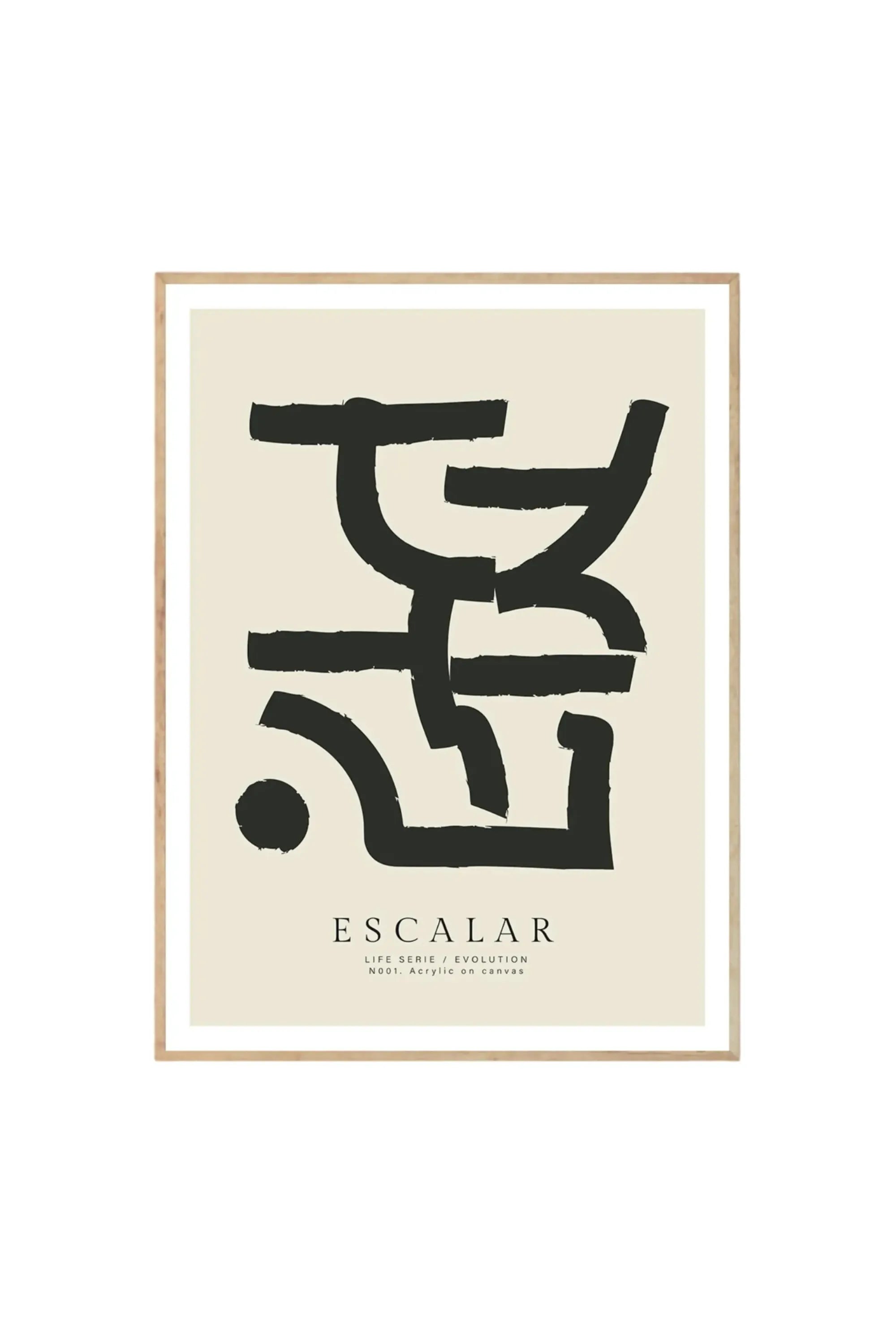 Escalar - Art Print by The Poster Club - THAT COOL LIVING