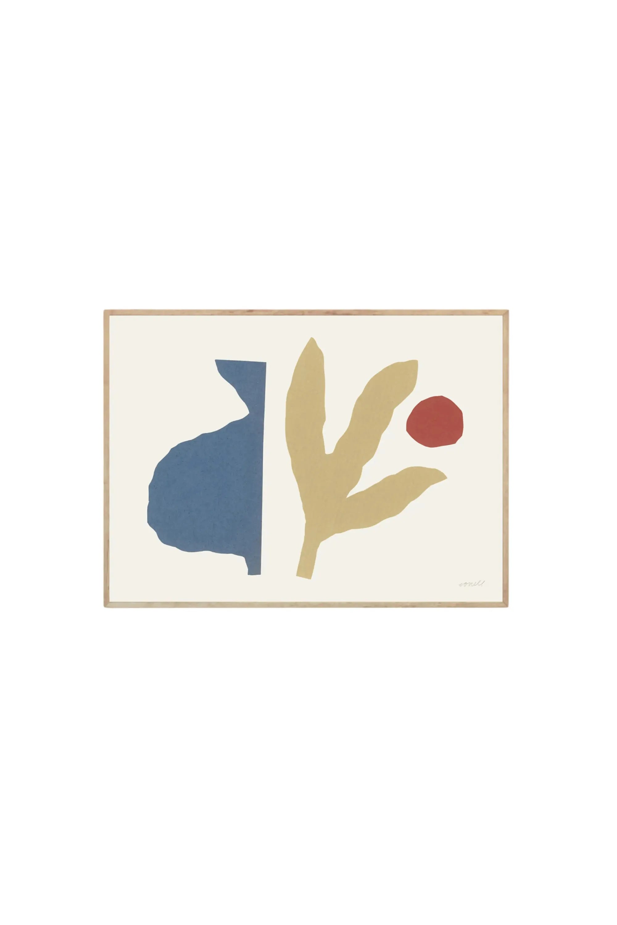 February Landscape - Art Print by The Poster Club - THAT COOL LIVING