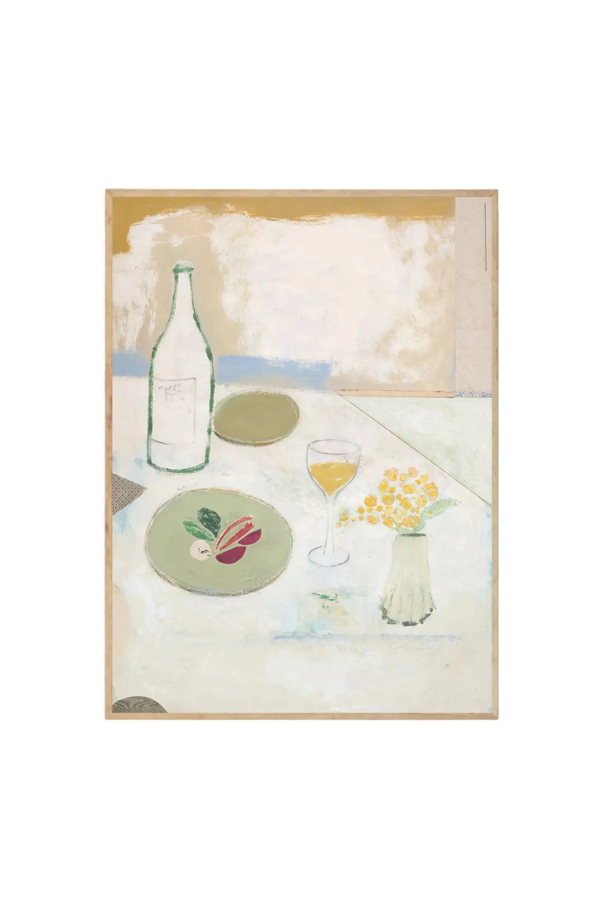 Fleurs Jaunes - Art Print