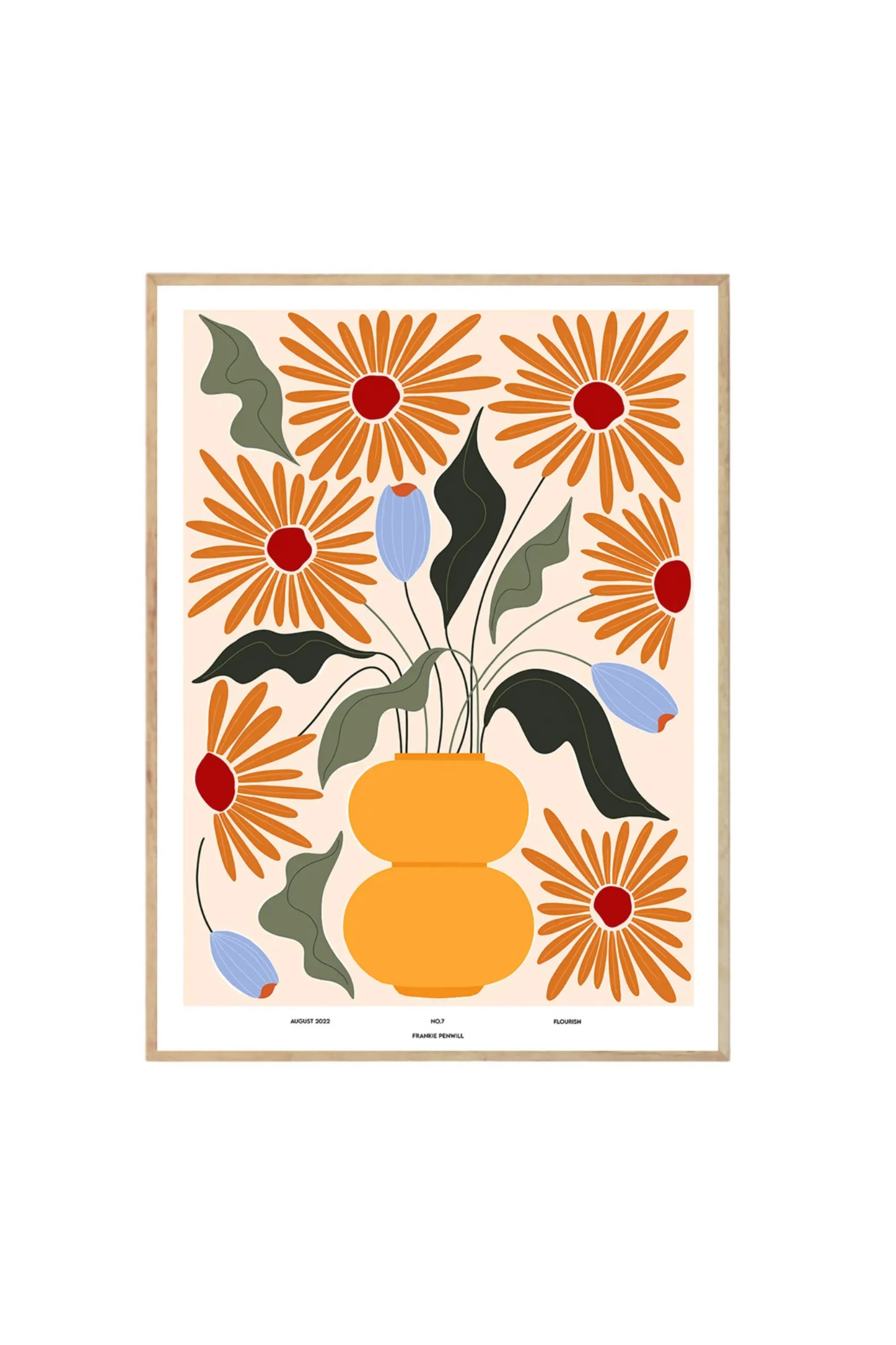 Flourish - Art Print by The Poster Club - THAT COOL LIVING