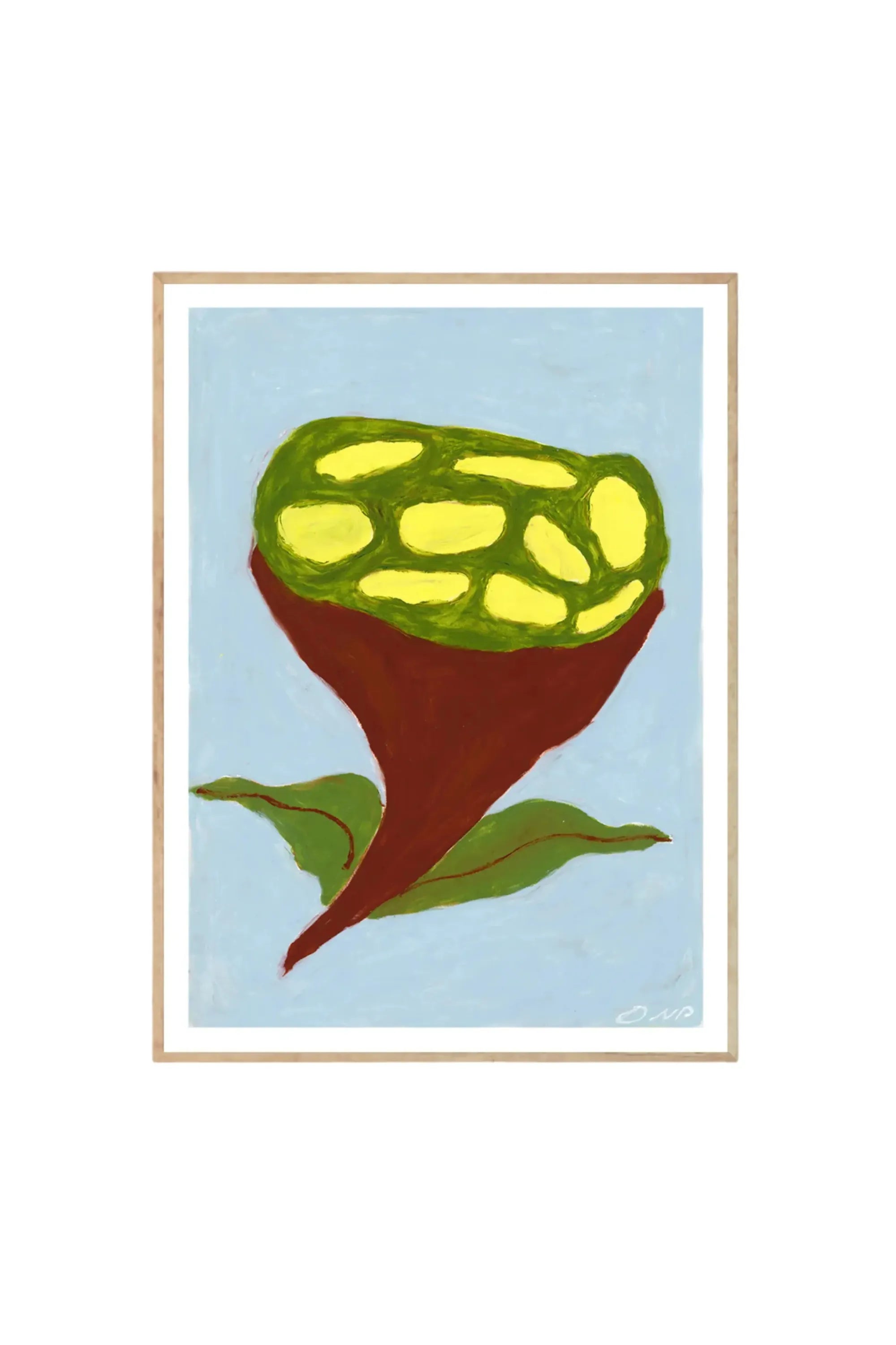 Flower Flying - Art Print by The Poster Club - THAT COOL LIVING