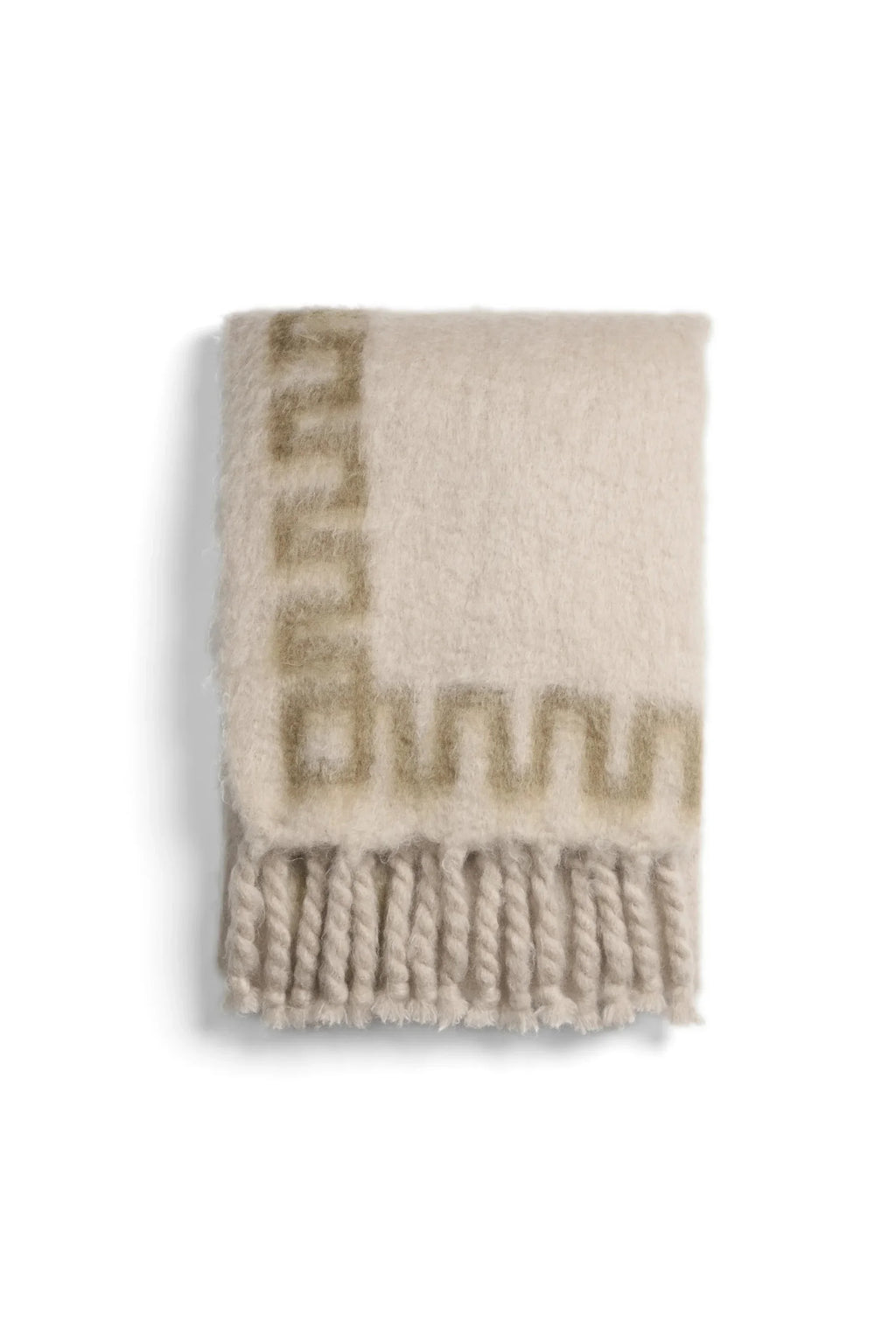 Frame Mohair Throw