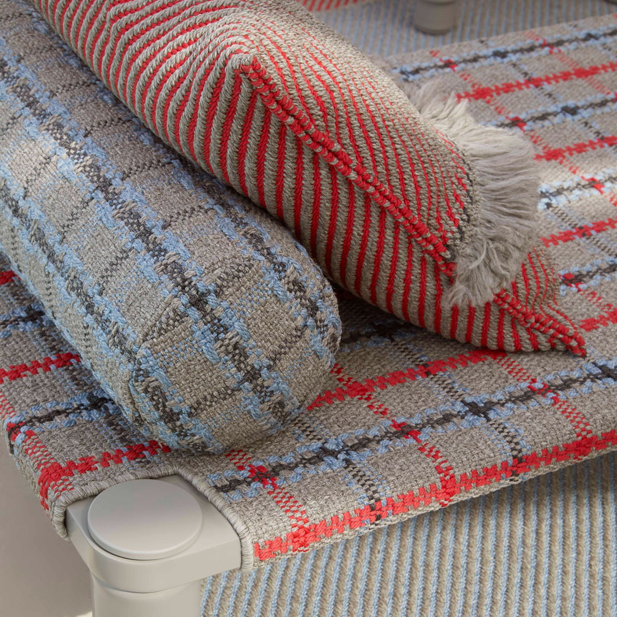 Garden Layers Checks Small Roll - THAT COOL LIVING