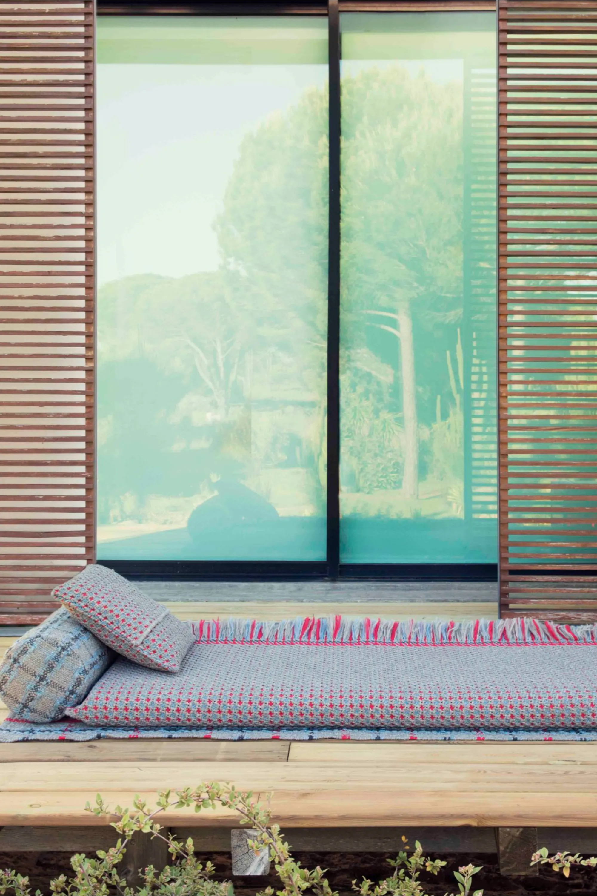 Garden Layers Checks Small Roll by GAN Rugs - THAT COOL LIVING